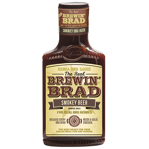 Remia Brewing Brad - Smokey BBQ Beer 450 ml Remia Brewing Brad - Smokey BBQ Beer