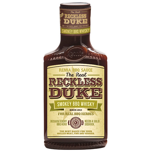 Remia Reckless Duke - Smokey BBQ Whisky Sauce 450 ml Remia Reckless Duke - Smokey BBQ Whisky Sauce