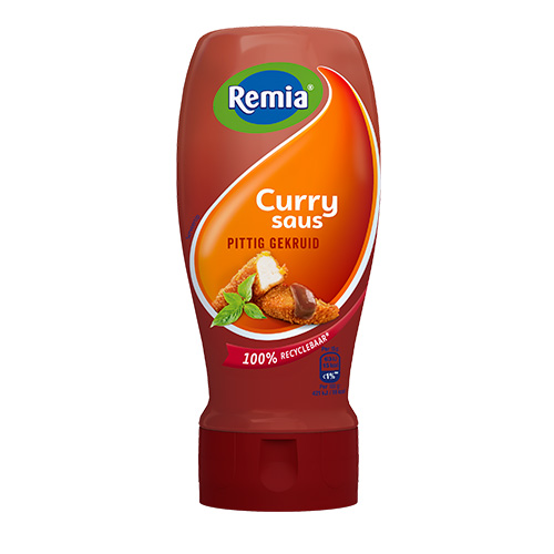 Remia Curry Saus Top Down Tube 300 ml