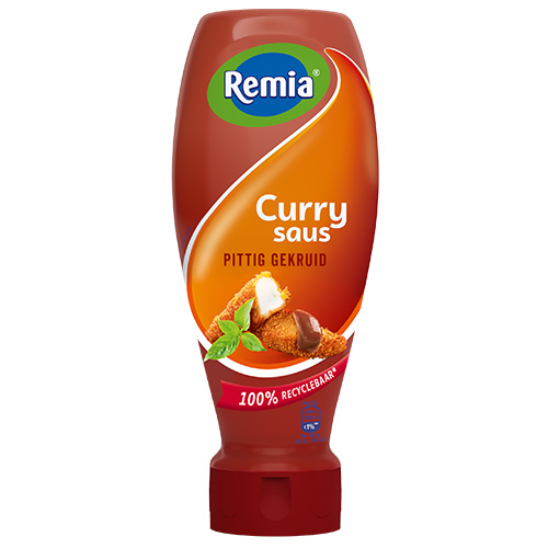 Remia Curry Saus Top Down Tube