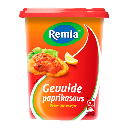 Remia Gevulde Paprikasaus Emmertje