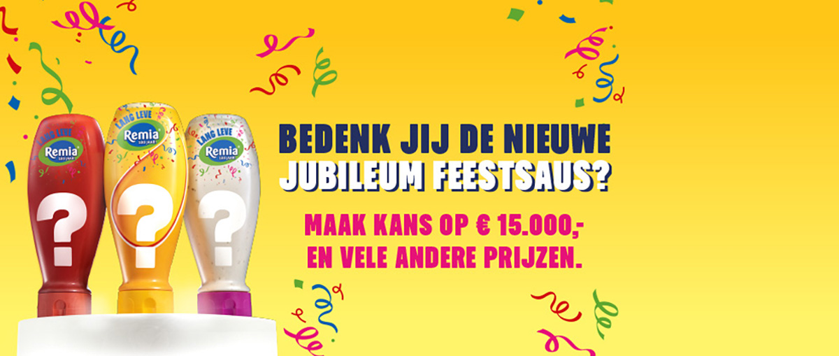 Remia 100 jaar<br/> LANG LEVE REMIA!