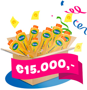 Bedenk de nieuwe saus en win 15.000 euro!